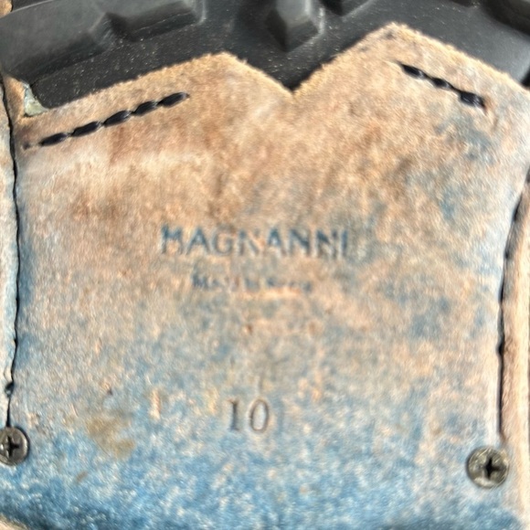 Magnanni Mens 15207 Brown Chocolate Suede Spanish Lace Up Boots Size 10M - Picture 12 of 13